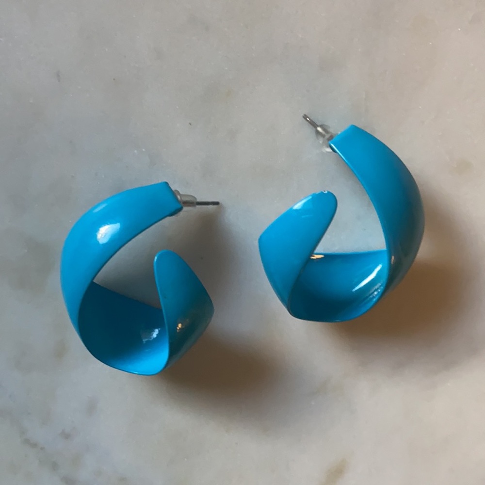 Retro Hoop Earrings